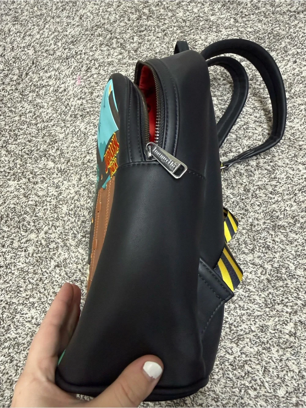 NWOT Jurassic Park Faux Leather Mini Backpack from Universal Studios Florida